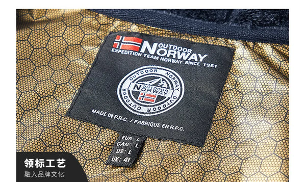 Men’s Winter Lamb Wool Jacket Retro Sports Style Thick Warm Plus Size Casual Coat