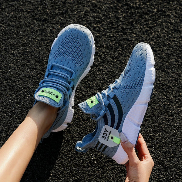 Men's Summer Casual Sneakers – Breathable Mesh Sport Shoes, Lightweight Outdoor Running, Athletic Jogging & Walking Tennis