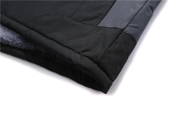 Men’s Army Green Winter Jacket – Waterproof Fleece Parka, Windbreaker, Plus Size 9XL Coat