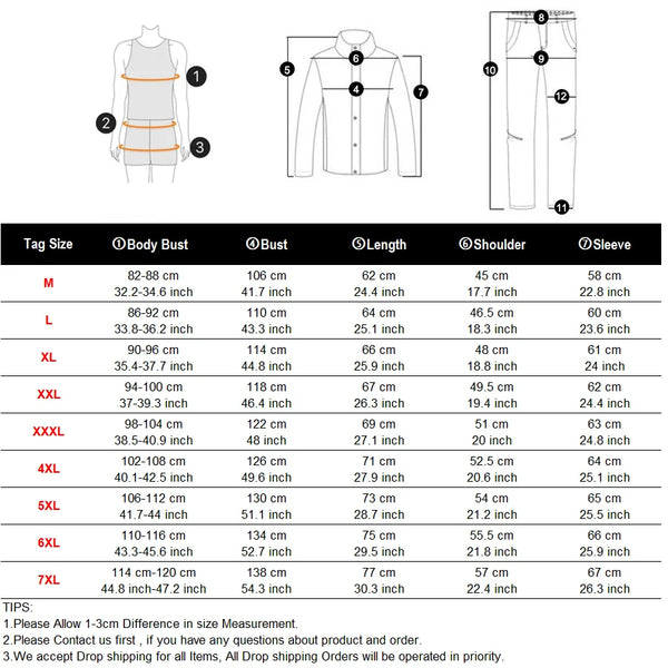 Men’s Winter Streetwear Jacket – Oversized 6XL/7XL Fleece-Lined Denim Coat