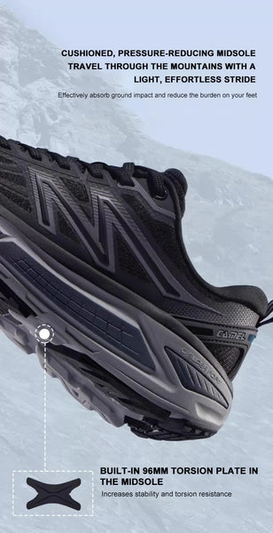 GOLDEN CAMEL Motion Control Sports Shoes – Men's & Women's All-Terrain Running Sneakers, Breathable Outdoor Jogging Footwear