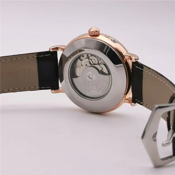 Luxury Men’s Skeleton Watch – Automatic Mechanical, Business Casual, Trendy Gift, European Style