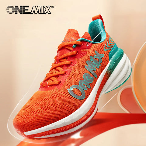 ONEMIX Men’s Running Shoes – Breathable, Wear-Resistant, Tech-Support Sneakers for Jogging & Sports