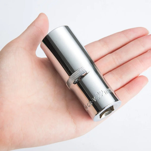 Hex Socket Wrench Head Set For Ratchet 1/4 3/8 1/2 Short Long Socket Deep Nut Driver Sleeve Spanner End Ratchet Tool