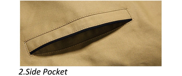 DIMUSI Men's Winter Bomber Jacket – Fleece-Lined, Stand Collar, Warm Casual Outerwear