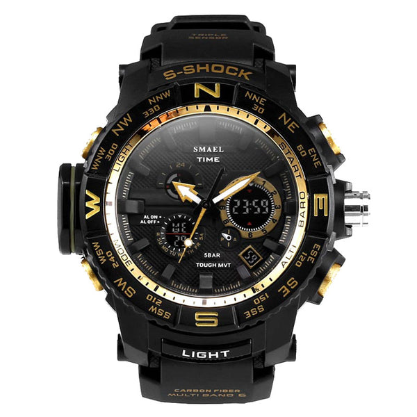 Orange Sport  Watch SMAEL Brand Watches LED Digital