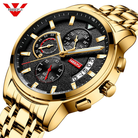 NIBOSI  New Brand Quartz Wristwatch Men Sport Wristwatches Men Steel Band-kopara2trade.myshopify.com-