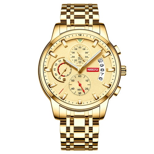 NIBOSI  New Brand Quartz Wristwatch Men Sport Wristwatches Men Steel Band-kopara2trade.myshopify.com-