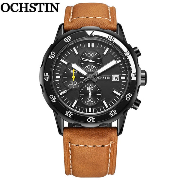 OCHSTIN Man Wristwatch Top Luxury Brand Chronograph Calendar Sport Male  Military Mesh Stainless Steel Men Quartz Wristwatch 044-kopara2trade.myshopify.com-