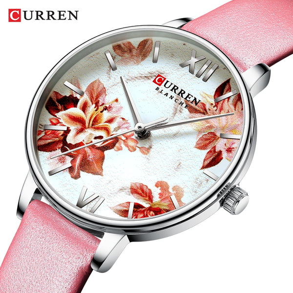 CURREN New Women Luxury Brand Wristwatch Simple Quartz Lady Waterproof Wristwatch Female Fashion Casual Wristwatches reloj mujer-kopara2trade.myshopify.com-