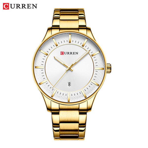 Top Brand Curren Luxury Mens Wristwatches Fashion Black Quartz Wristwatch Men Waterproof Casual Wrist Wristwatch Male-kopara2trade.myshopify.com-