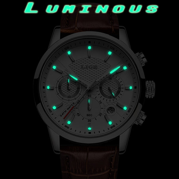 LIGE  New Wristwatch Men Fashion Sport Quartz-kopara2trade.myshopify.com-