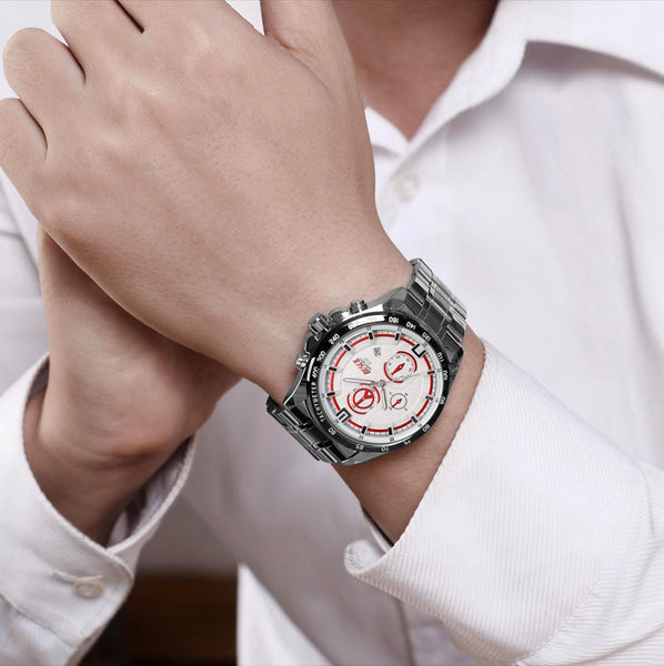 BOSCK Top Luxury Brand Men Sports Wristwatches Men's Quartz Man Stainless Steel Army Military Wrist Wristwatch-kopara2trade.myshopify.com-