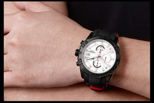 MEGIR Fashion Sport Men Wristwatch  Brand Silicone Army Military Wristwatches  Men Quartz Wrist Wristwatch Hour Time Saat-kopara2trade.myshopify.com-
