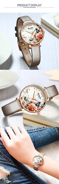 CURREN Fashion Quartz Wristwatch Diamond Dial Ladies Wristwatch Classical Women Wristwatch Japan Movement Wristwatch Drop Shipping-kopara2trade.myshopify.com-