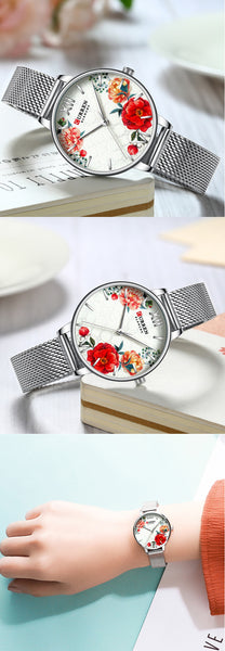 CURREN Fashion Quartz Wristwatch Diamond Dial Ladies Wristwatch Classical Women Wristwatch Japan Movement Wristwatch Drop Shipping-kopara2trade.myshopify.com-