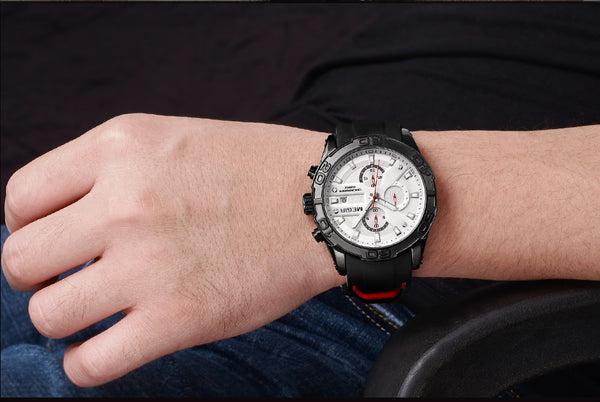 MEGIR Chronograph Sport Wristwatch Men  Top Brand Fashion Silicone Quartz Army Military Wrist Wristwatches Men 2055-kopara2trade.myshopify.com-