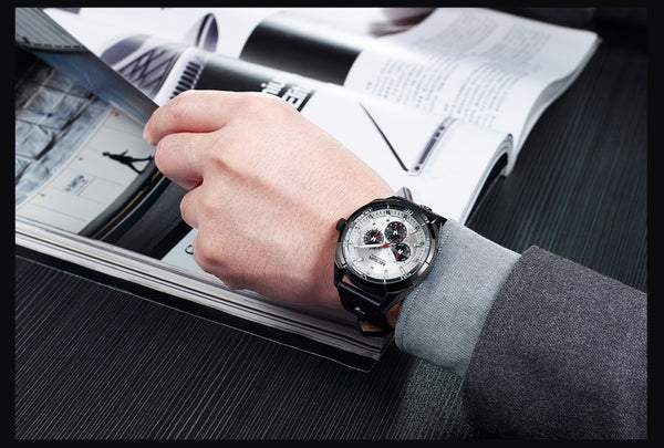 MEGIR Creative Army Military Wristwatches Men Luxury Brand Quartz Sport Wrist Wristwatch Men  Erkek Kol Saati-kopara2trade.myshopify.com-