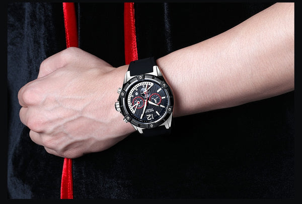MEGIR Quartz Wristwatch Men Rose Gold Luminous Waterproof Sports Wristwatches  Chronograph Wristwatches Erkek Kol Saati Montre Homme-kopara2trade.myshopify.com-