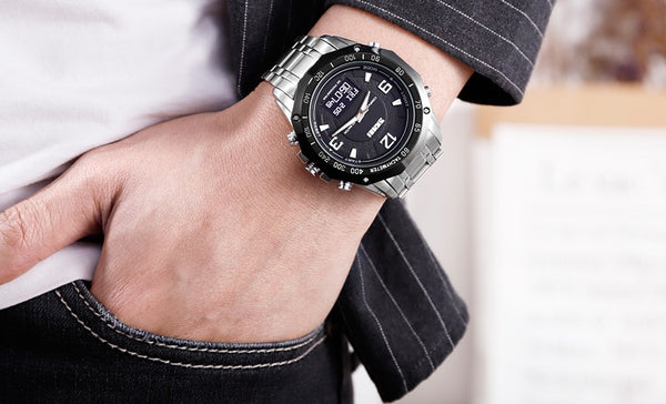 SKMEI Mens Digital Wristwatches Military Compass Sport Wristwatches Countdown Waterproof Alarm Calorie Calculation Men Quartz Wristwatches-kopara2trade.myshopify.com-