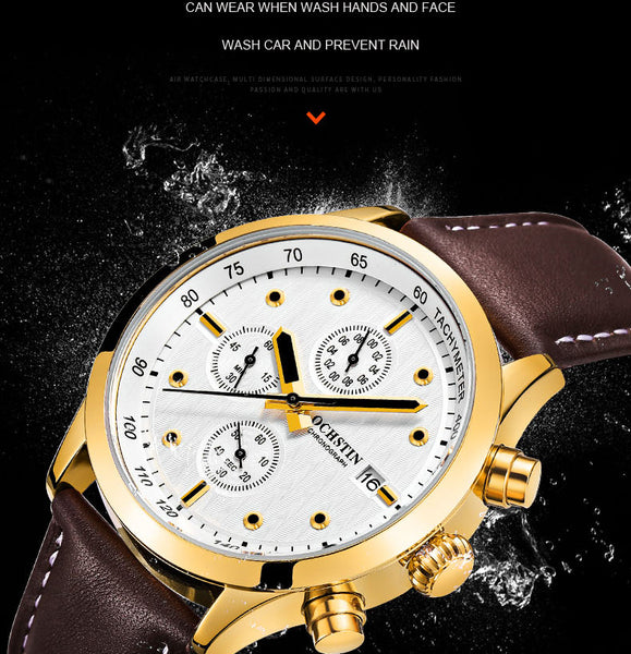 OCHSTIN Man Wristwatch Top Luxury Brand Chronograph Calendar Sport Male  Military Army Genuine Leather Men Quartz Wristwatch 042-kopara2trade.myshopify.com-