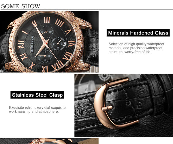 OCHSTIN Man Wristwatch Top Luxury Brand Chronograph Calendar Genuine Leather Men Quartz Wristwatch Military Army Sport Male 059-kopara2trade.myshopify.com-