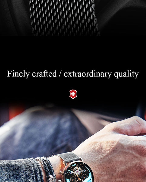 SSS quality men's watch tourbillon Minimalist automatic watch latest design Swiss gear wrist watches diesel mechanical clock men-kopara2trade.myshopify.com-