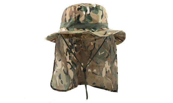 Tactical Camouflage Boonie Hats Nepalese Cap Bucket Hat Militares Army Mens Military Hiking Fishing Hat With Flaps UV UPF50+-kopara2trade.myshopify.com-