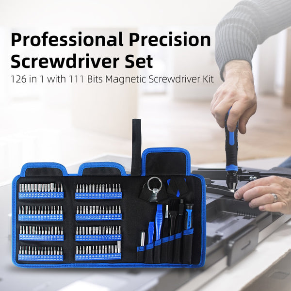 Kaisi Screwdriver Set Precision Screwdriver Tool Kit Magnetic Phillips Torx Bits 126 in 1 For Phones Laptop PC Repair Hand Tool-kopara2trade.myshopify.com-