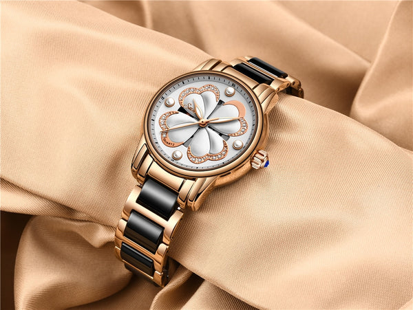 SUNKTA Listing Top Luxury Brand Women Watch Women's Ceramic Watch Fashion Dress Lady Girl Analog Quartz-kopara2trade.myshopify.com-