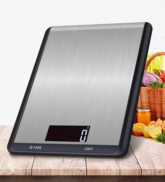 Stainless Steel Platform Digital Kitchen Scale Electronic Food Scales Touch button professional Measuring Tools LCD Display-kopara2trade.myshopify.com-