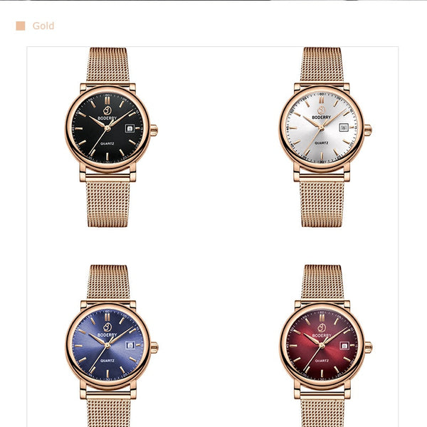 Women Watches Top Brand Luxury Swiss Quartz Movement Stainless Steel Waterproof Ladies Watch Female Reloj Mujer 32mm-kopara2trade.myshopify.com-