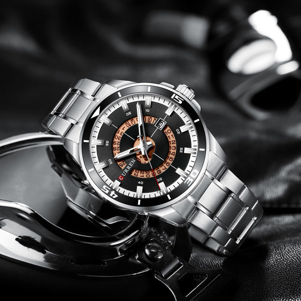 CURREN New Business Design Watches Men Luxury Brand Quartz Wristwatch with Stainless Steel  Fashion Gentlemen Watch Relojes-kopara2trade.myshopify.com-
