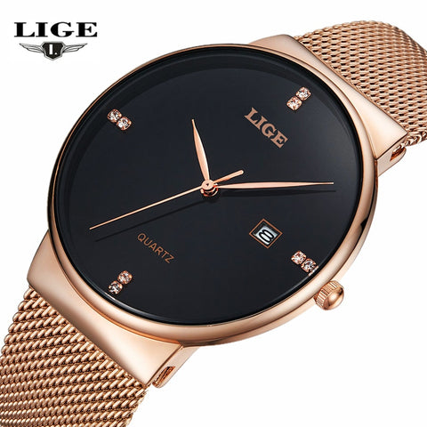 New LIGE Mens Wristwatches, 4 Styles-kopara2trade.myshopify.com-Watch