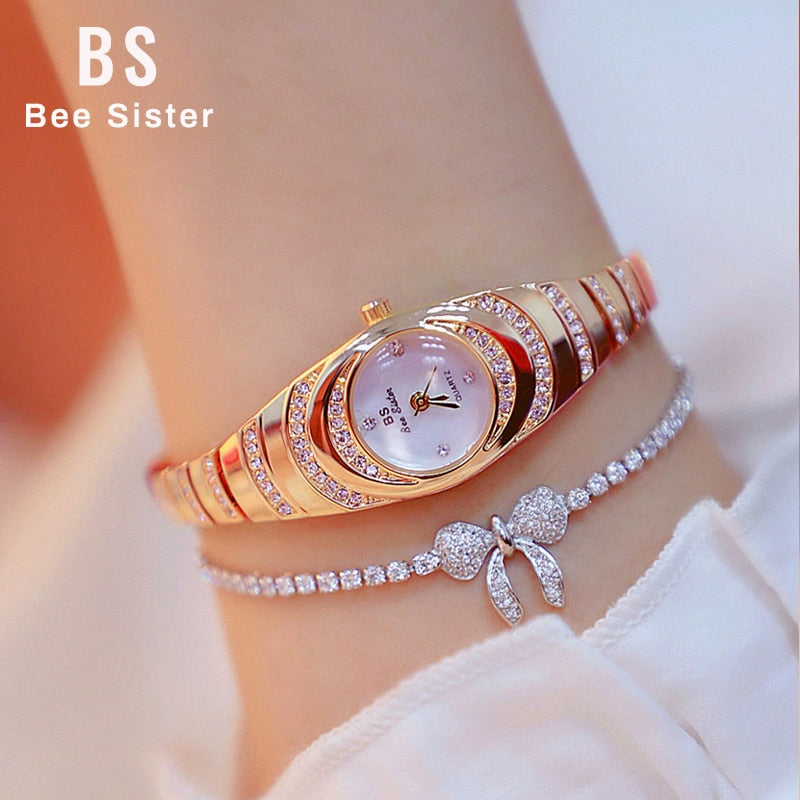 Women Watches Luxury Brand Dress Casual Quartz Small Dial Ladies Wrist Watches Rhinestone Rose Gold Watches For Women 2019-kopara2trade.myshopify.com-
