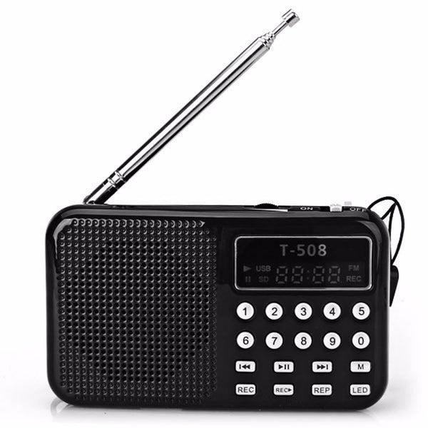 Portable Radio Support MP3 Music TF / SD Card LCD Display FM Radio For CD DVD Mobile Phone Notebook Computer hot sale-kopara2trade.myshopify.com-