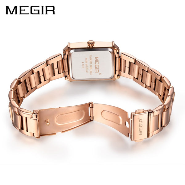MEGIR Ladies Watches Rose Gold Luxury Women Bracelet Watch for Lovers Fashion Girl Quartz Wristwatch Relogio Feminino 1079-kopara2trade.myshopify.com-