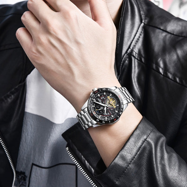 HAIQIN Mechanical Men's/Mens watches top brand luxury watch men Automatic Military waterproof watches for men Tourbillon-kopara2trade.myshopify.com-