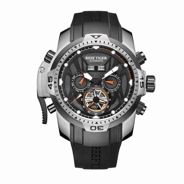 Reef Tiger/RT Sport Watch Complicated Dial with Year Month Perpetual Calendar Big Steel Case Watches RGA3532-kopara2trade.myshopify.com-