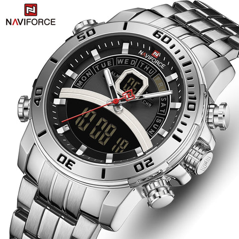 NAVIFORCE New Watches Men Top Luxury Brand Fashion Sport Watch Mens Waterproof Chronograph Quartz Wristwatch Relogio Masculino-kopara2trade.myshopify.com-