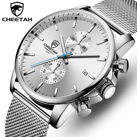 Relogio Masculino CHEETAH New Watch Design Business Quartz Men’s Watches Top Brand Luxury Stainless Steel Waterproof Wristwatch-kopara2trade.myshopify.com-