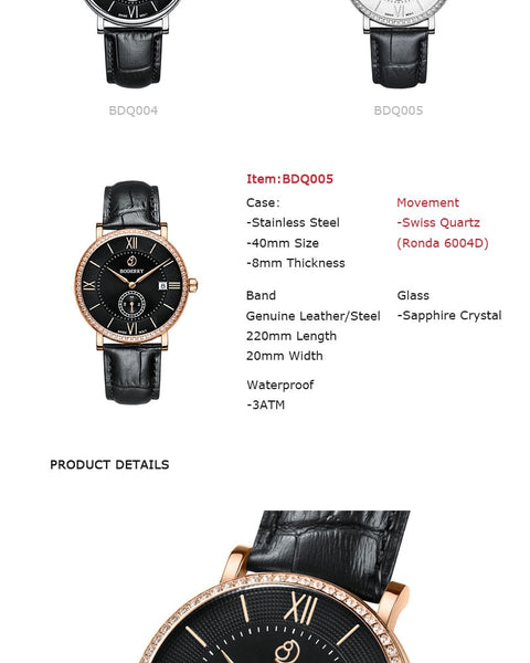 New Arrival Luxury Watches for Men Diamond Casual Dress Waterproof Male Date Analog Swiss Quartz Watch Relogio Masculino-kopara2trade.myshopify.com-