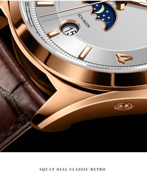 New Switzerland Luxury Brand LOBINNI Watches Man Automatic Mechanical Men's Watch Multi-function Sapphire Luminous  L18016-kopara2trade.myshopify.com-