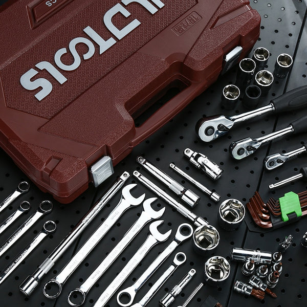Socket Set Universal Car Repair Tool Ratchet Set Torque Wrench Combination Bit A Set Of Keys Multifunction DIY toos-kopara2trade.myshopify.com-