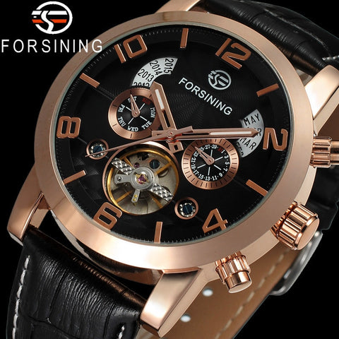 FORSINING New Tourbillon Automatic Mechanical Men Wristwatch Military Sport Male Top Brand Luxury Waterproof Man Watch 165-kopara2trade.myshopify.com-