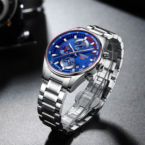 NIBOSI Fashion Mens Watches Top Brand Luxury Wrist Watch Quartz Clock Gold Watch Men Waterproof Chronograph Relogio Masculino-kopara2trade.myshopify.com-