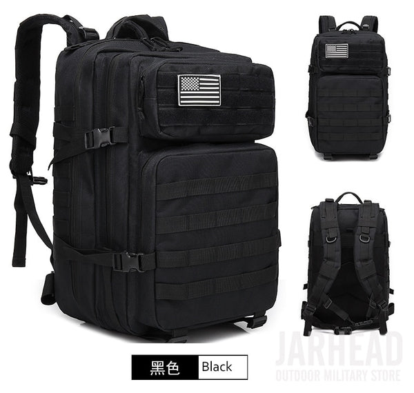 New Large Capacity Man Army Tactical Camo Backpacks Military Assault Bags Outdoor 3P EDC Molle Pack For Trekking Camping Hunting-kopara2trade.myshopify.com-