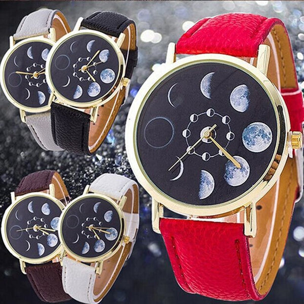 Fashion Moon Phase Series Bracelet Watch Women's Watch Fashion Personality Woman Watch Casual Quartz Watch Women's Watch-kopara2trade.myshopify.com-