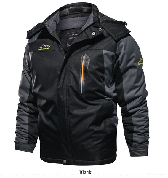Winter Jacket men Fleece Thick 7XL 8XL 9XL Men's Windbreaker Parka Coat outwear Breathable Waterproof jacket Men Brand Clothing-kopara2trade.myshopify.com-