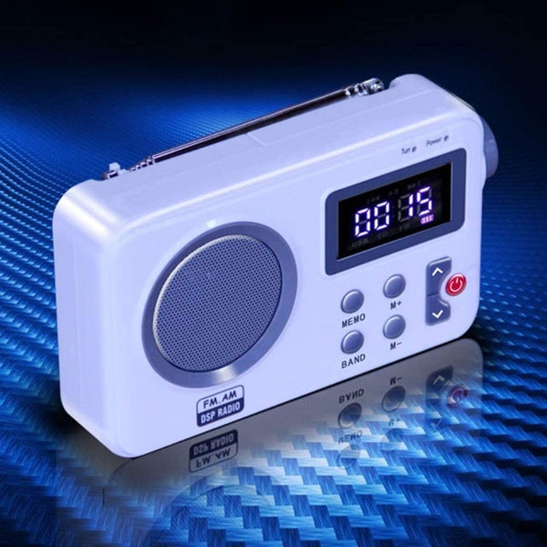 Outdoor LCD Display Portable Radio Earphone Port DAB Digital AM FM Stereo Home T8DA-kopara2trade.myshopify.com-
